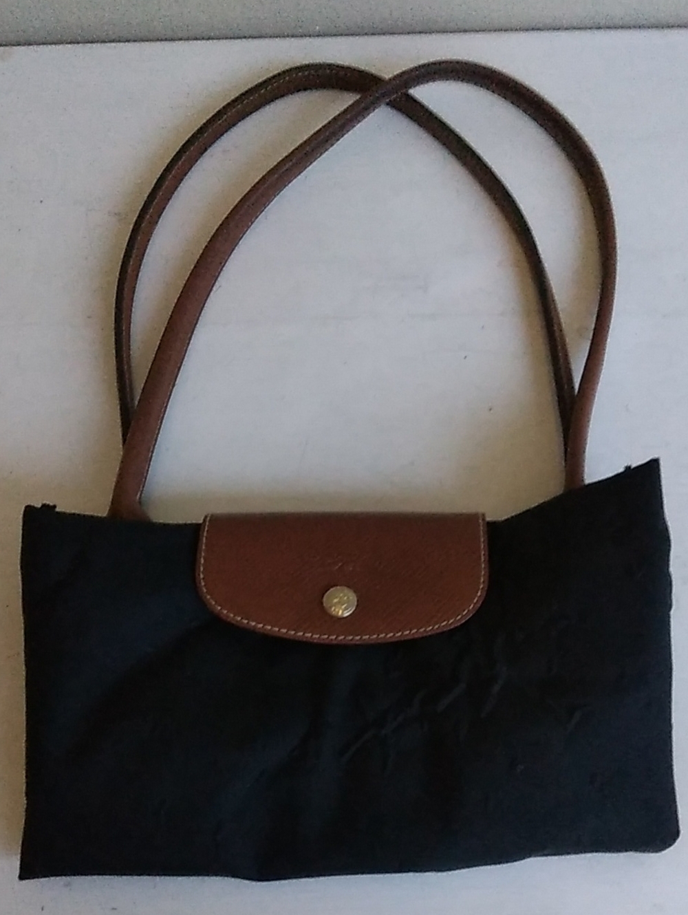 Longchamp Le Pliage Modele Depose Bag 19x12 Flawed